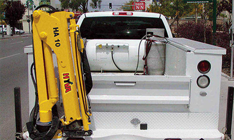 Hyva HA Bakkie Mount Mini Truck Cranes