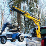 Hyva HA Bakkie Mount Mini Truck Cranes